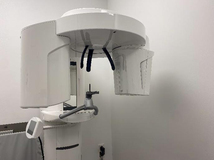 Panoramic dental x-ray